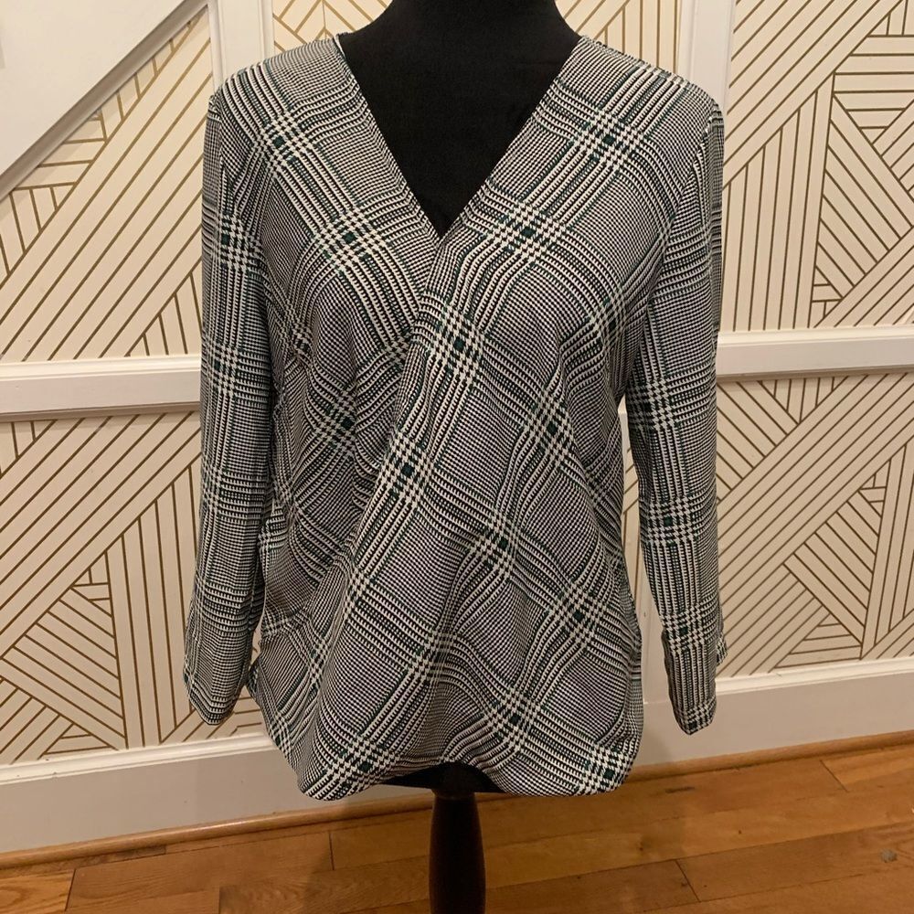 W5 Checkered Blouse